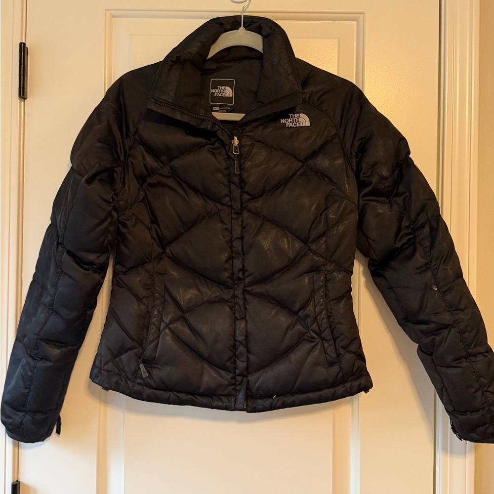 The North Face Women's Black Quilted Down Puffer Jacket
